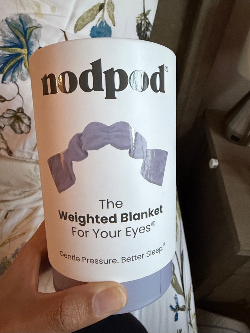 Nordpod Weighted Eye Blanket in Lavender